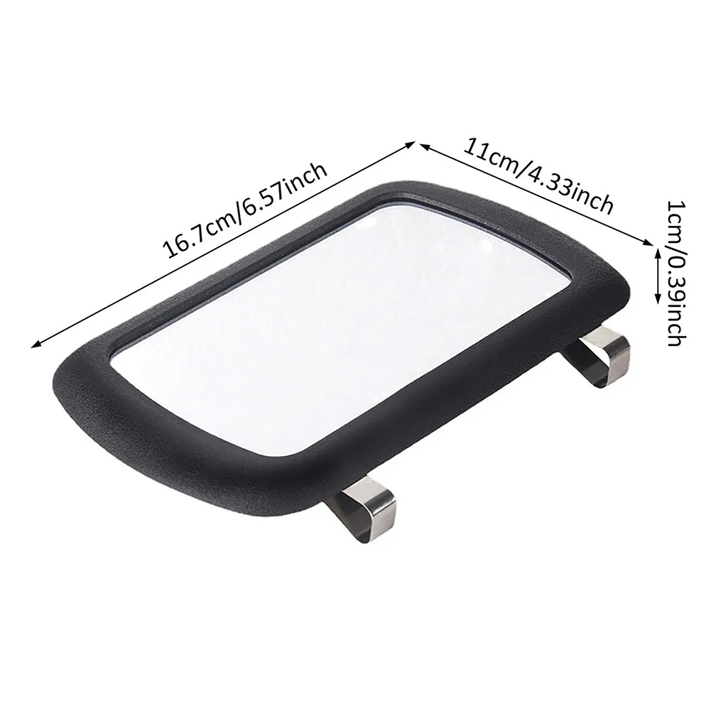 

General Cosmetic Mirror Accessories Brand New Sun Visor Mirror Sun-shading Cosmetic Vanity Mirror High Quality