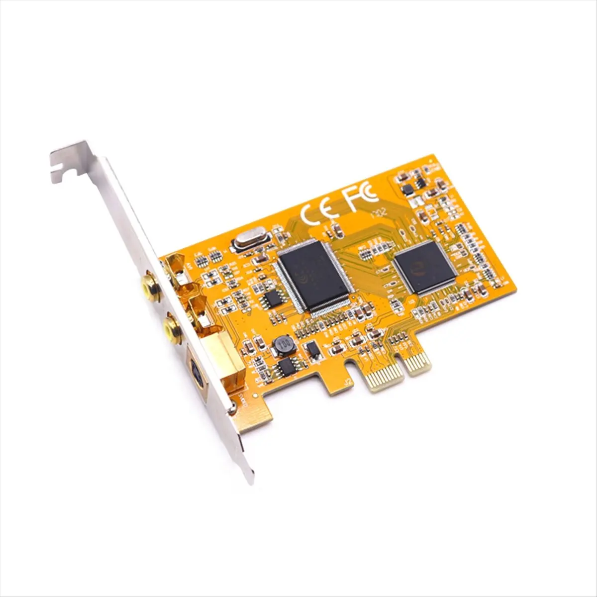 PCIE to AV 878A Video Capture Card PCIE Surveillance HD Image PCI-E 878A Capture Card for Medical Imaging