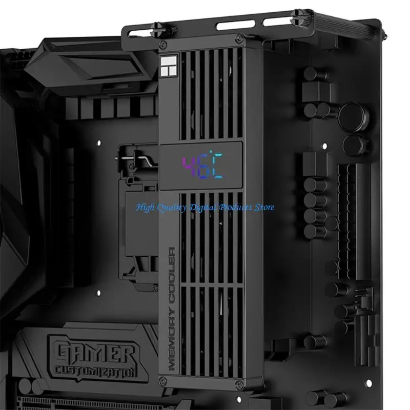 U2JE RAMs Cooling System With 3 40Mm Fan And Visual Temperature
