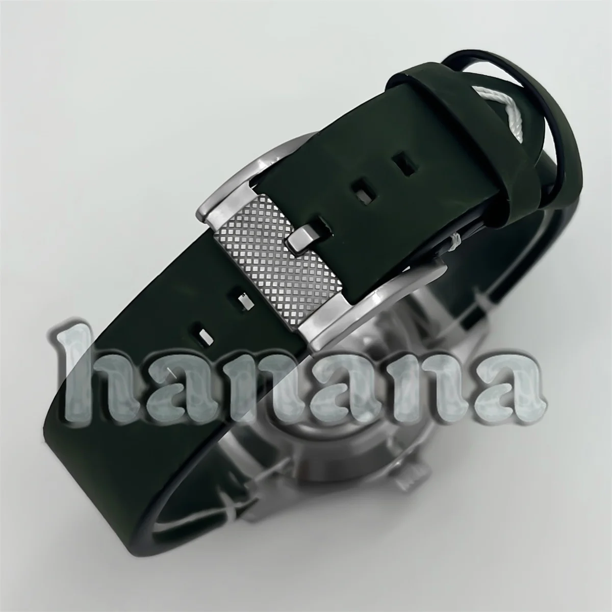 Bliger 36 مللي متر 39 مللي متر NH35 التلقائي الغوص الطيار ساعة رجالي الياقوت الزجاج الأخضر مضيئة الهاتفي حزام من الجلد دوامة تاج