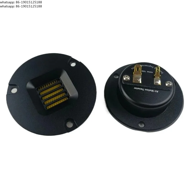 2Pcs 68mm Ribbon Tweeter Audio Speaker Aluminum Alloy Pneumatic Tweeter 8 Ohm 15W  Haier Type Air Motion Treble Speaker