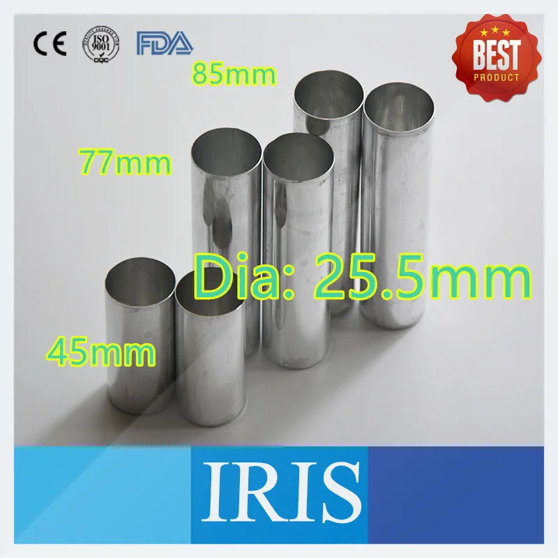 Dental Laboratory Materials Empty Dental Cartridges 500PCS Packed Dental Empty Aluminum Tubes for Flexible Resin Materials