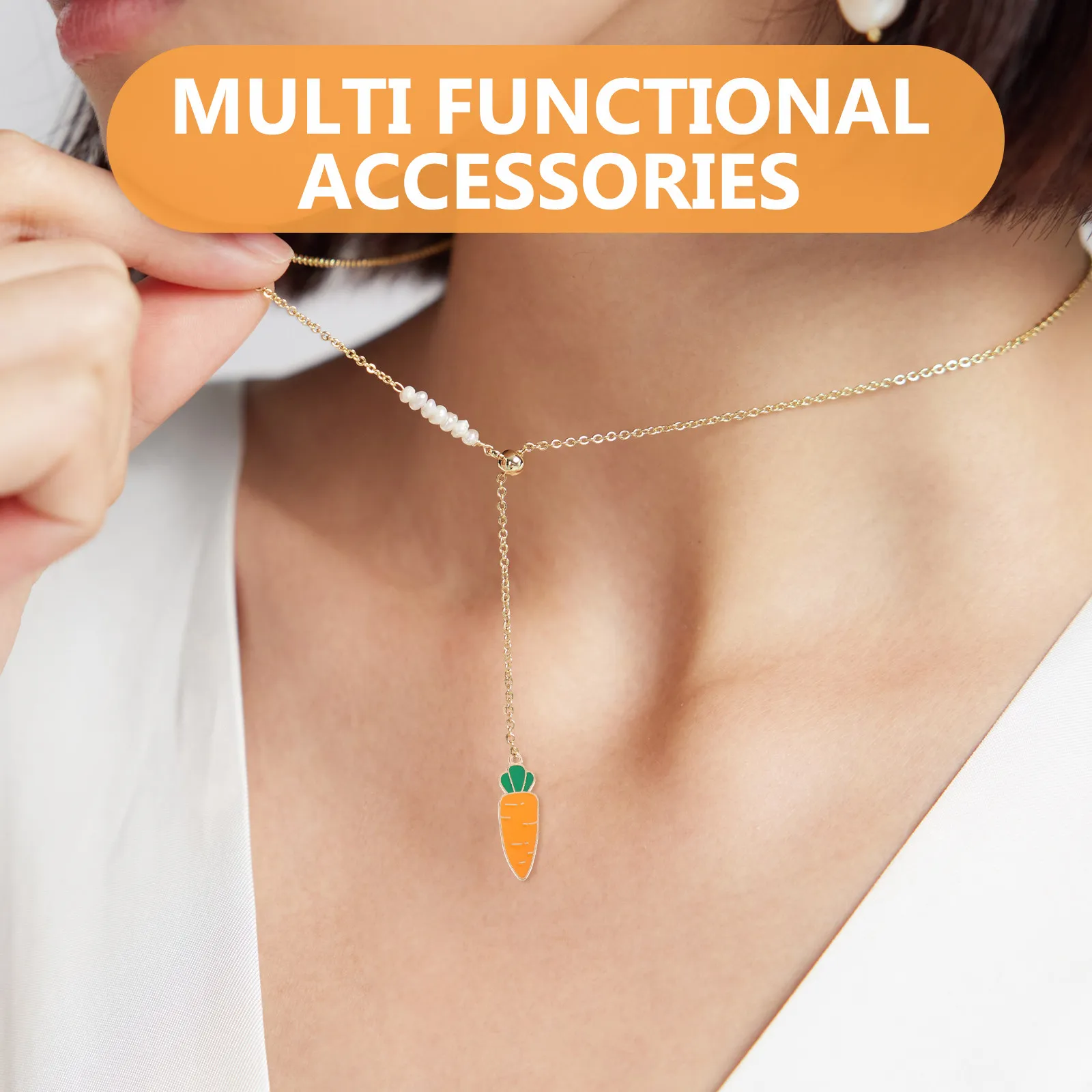 10Pcs Lightweight Creative Carrot Charms Alloy Pendants for DIY Jewelry Making Necklace Bracelet Earring Accessories Jewelry