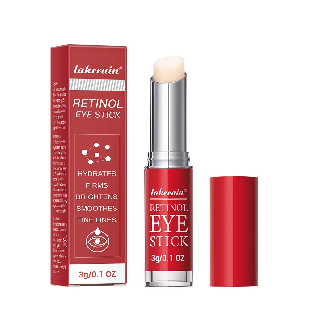 Retinol Collagen Eye Cream Stick Eye Contour Eye Bags Anti Dark Circle Wrinkle Facial Cream Eye Care Moisturizer Korean Cosmetic