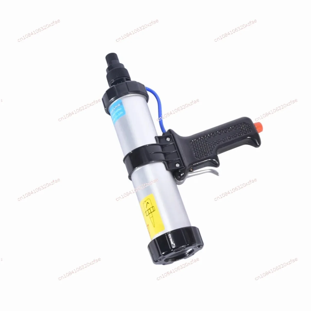 Sausage Type Pneumatic Caulking Noise Less Than 70dB 300ML Glass Glue Gun PU Sealant Air Caulking Gun