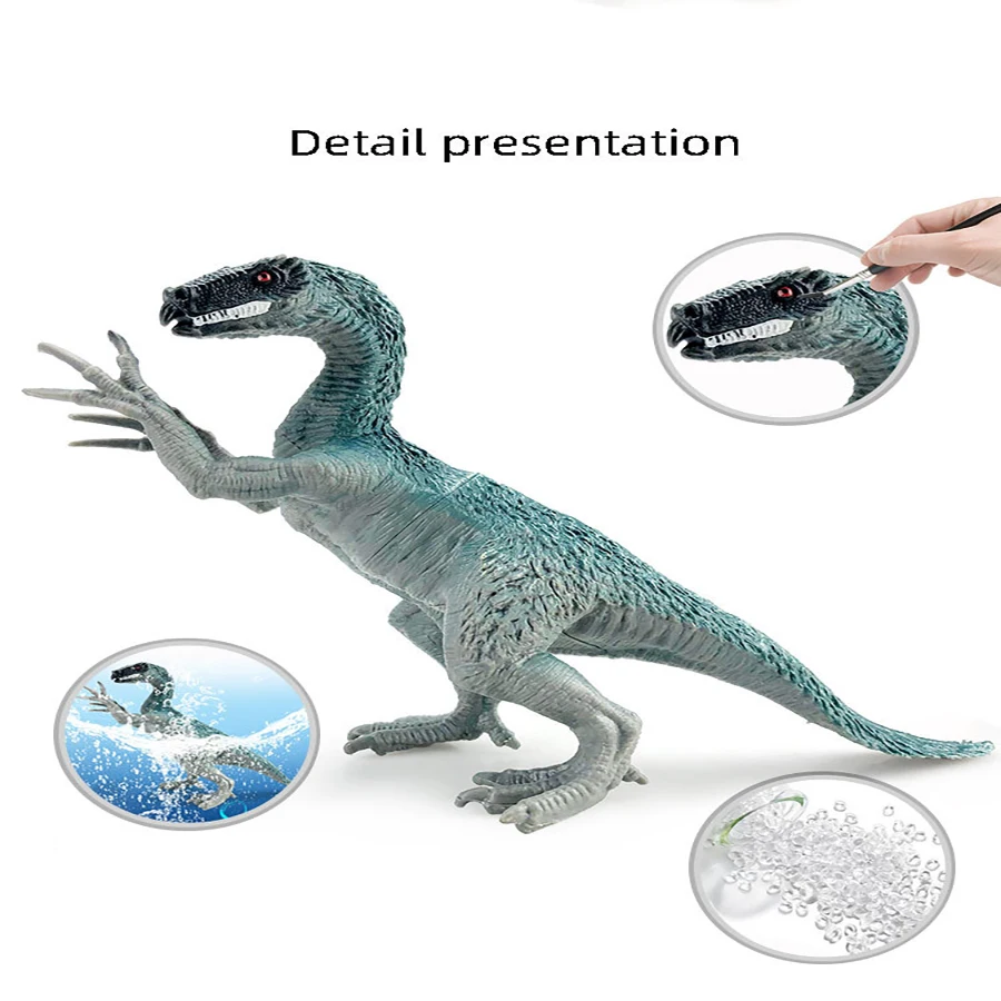 1pcs- Oenux Mini Jurassic Stegosaurus Saichania Solid PVC Dinosaur World Animal Model Action Figures Collection Toy For Kids