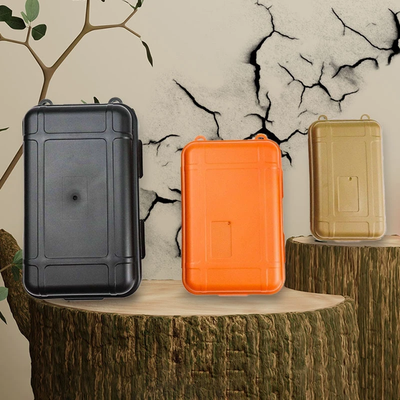 L/M/S Size Outdoor Plastic Waterproof Airtight Survival Case Container Camping Outdoor Travel Storage Box