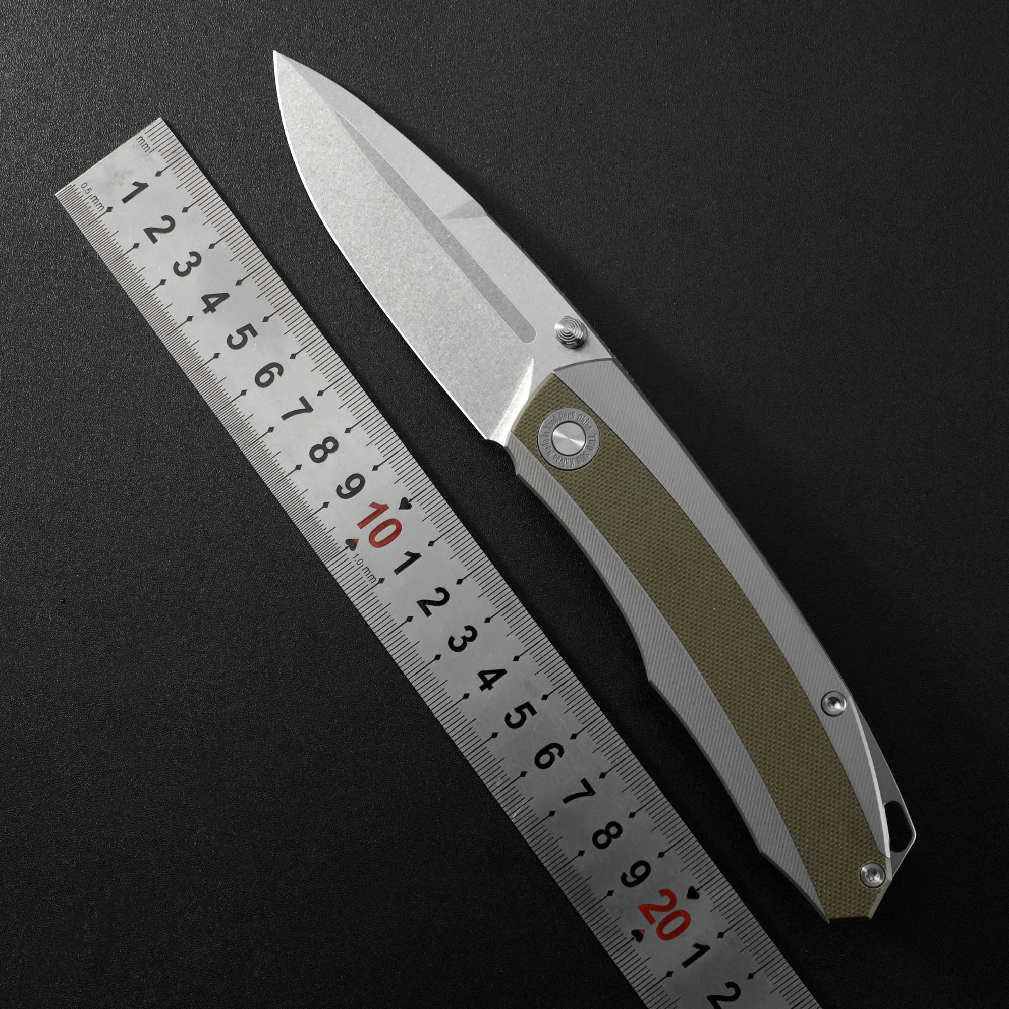 

TWO SUN TS479 Folding Knife 14C28N Blade Titanium Alloy G10 Handle Multipurpose Knife Outdoor Camping Pocket Knife edc Tools