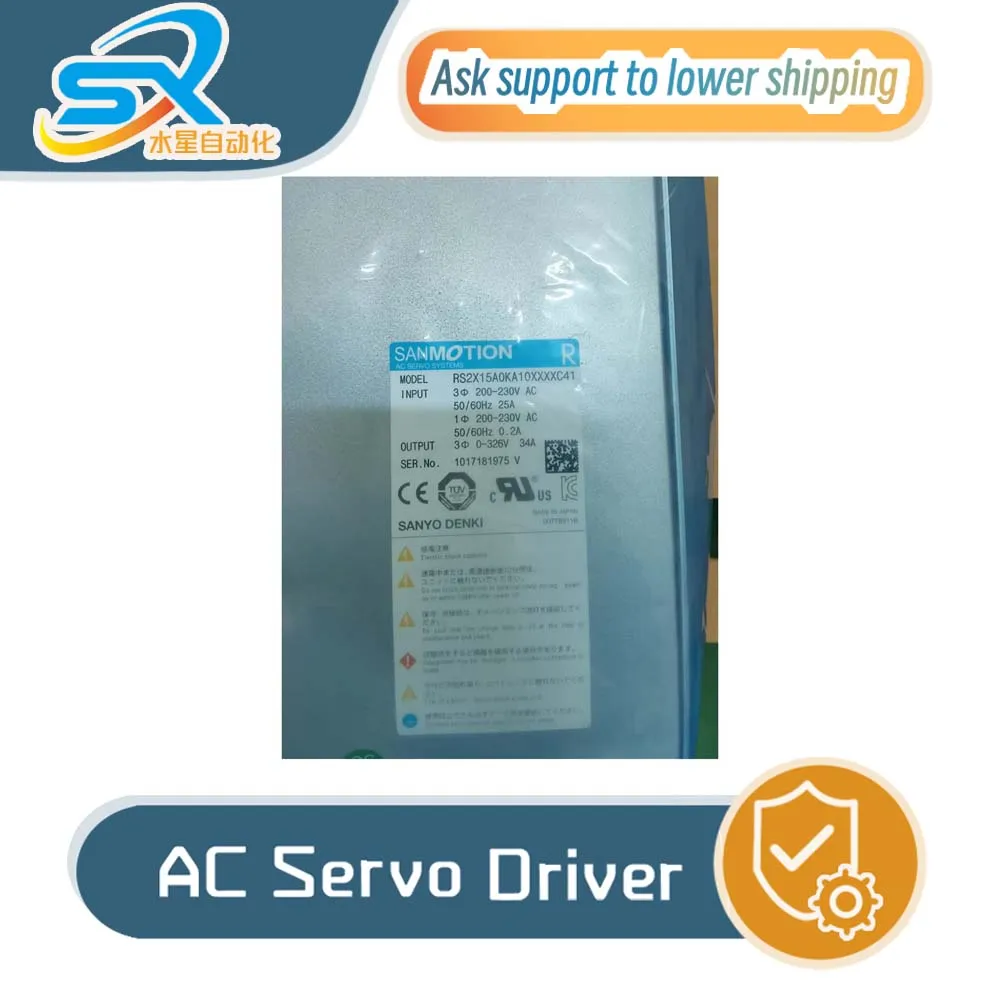

100% Genuine SANYO Servo Driver RS2X15A0KA10XXXXC41 Quality Assurance And Reliable Procurement Negotiated sale