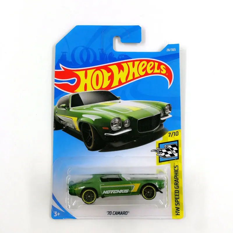 2018-28 HOT WHEELS 1:64 70 CAMARO diecast car model gifts