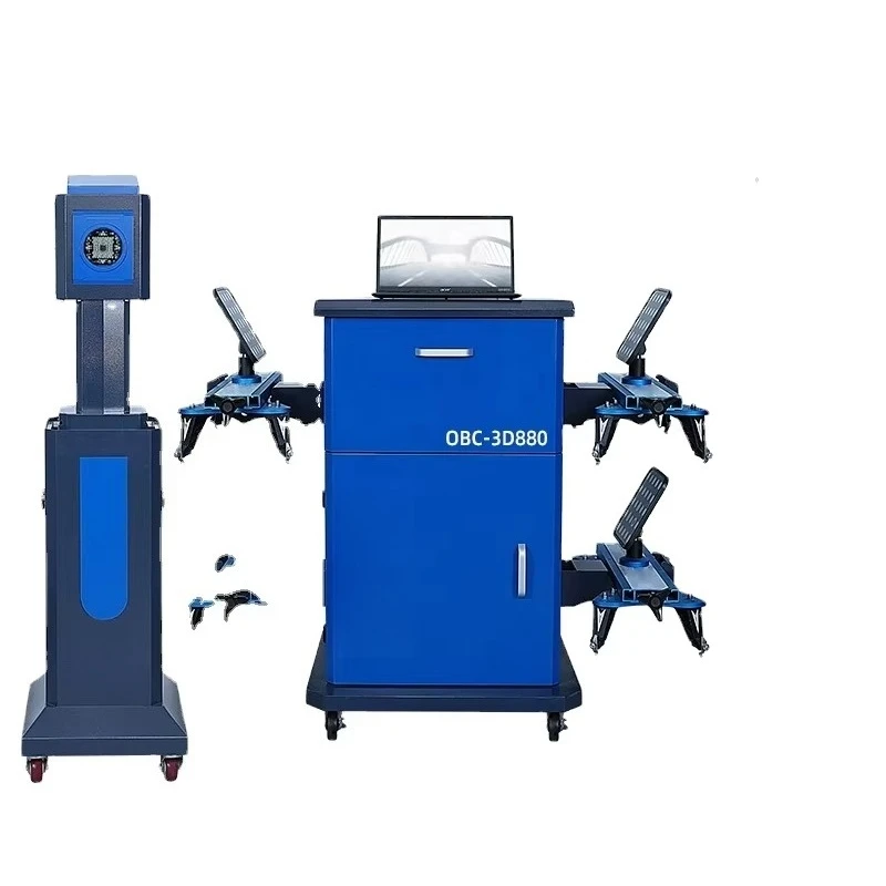 OBC Wheel Alignment Machine Original OBC-3D850 Auto Tracking 3D Wheel Aligner Four  with CE