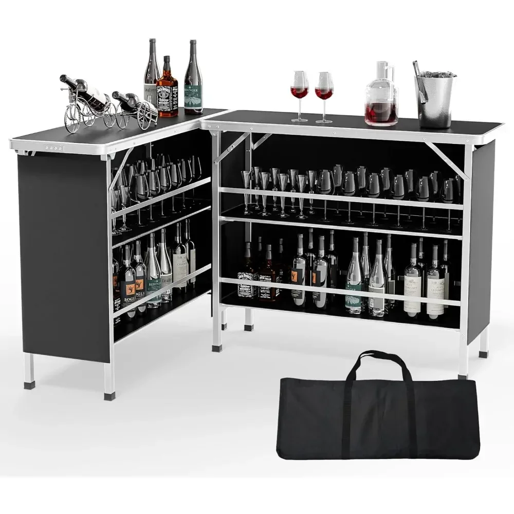 43" Portable Bar Ta…