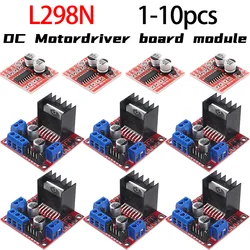 L298N DC Motor Driver Module L298N Stepper Motor Smart Car Robot Breadboard Peltier High Power L298 DC Motor Driver for Arduino