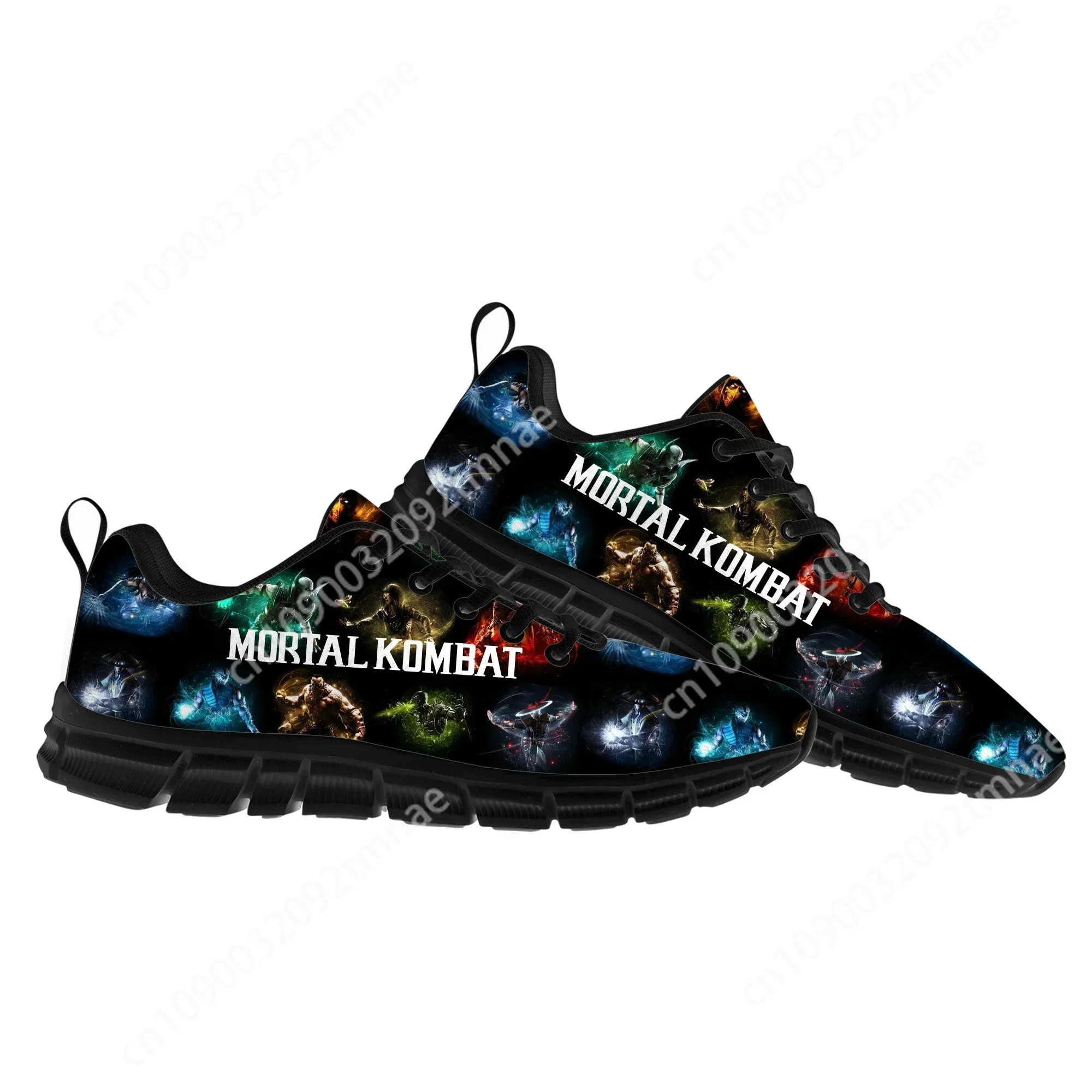 Mortal Kombat Sports Shoes Cartoon Game Mens Womens Teenager Children Sneakers Fashion High Quality Sneaker Custom Built Shoes