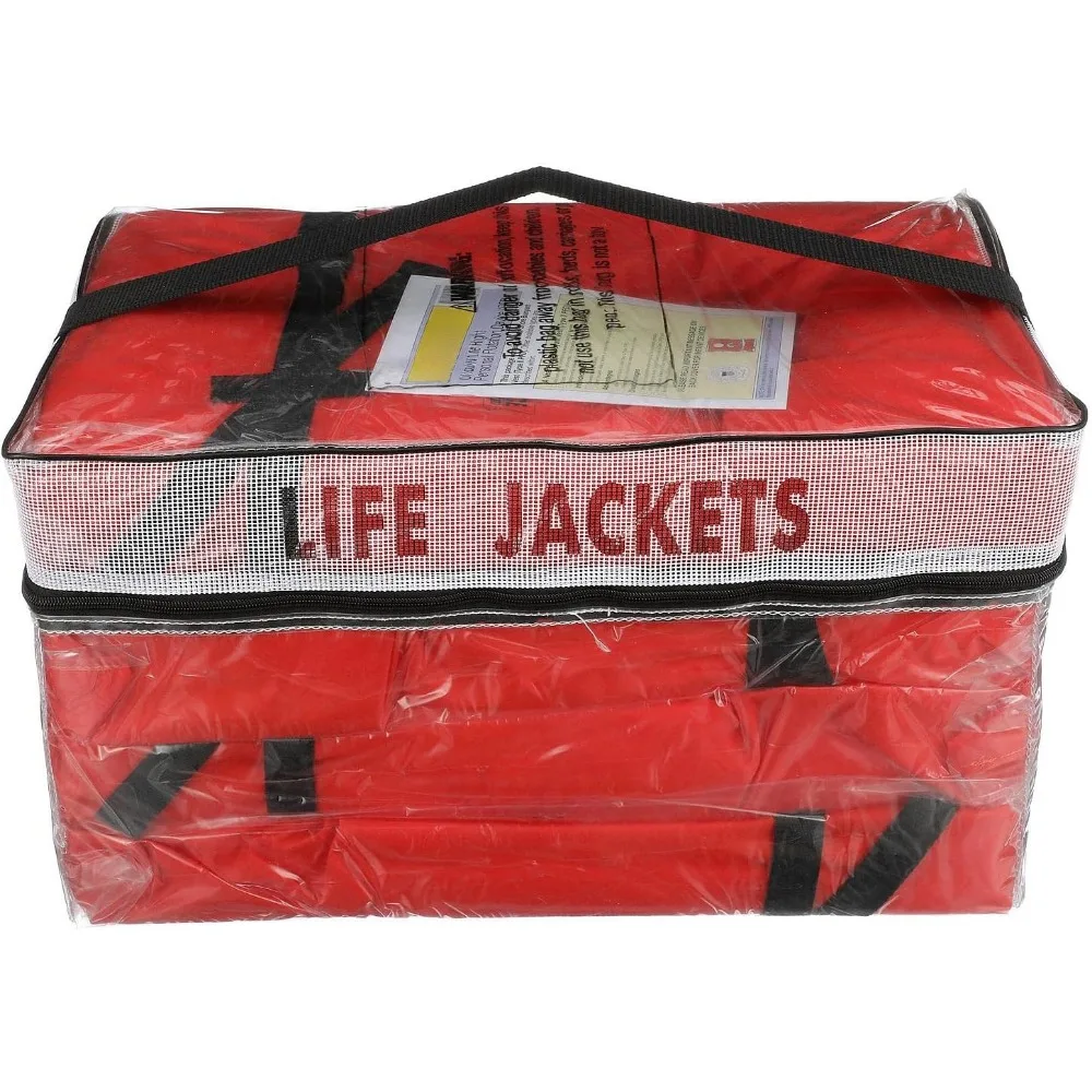 Life Vest, Personal Flotation Device - Multiple Colors Fits Adults 90 Pounds and Up, with 30 To 52 Inch Chest Life Jacket