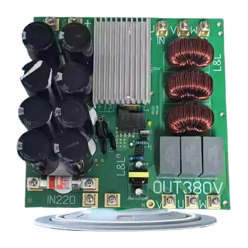 220V to 380V three-phase inverter, output dedicated boost electronic transformer, sine wave filter