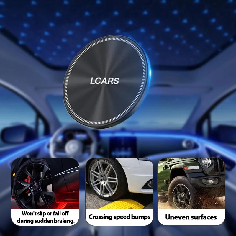 Geeignet für Audi A1 Modelle 10-19, Spezieller Fahrzeugmontierter Drehbarer Magnetischer Handyhalter und Navigationshalterung fürs Auto – Detail 3