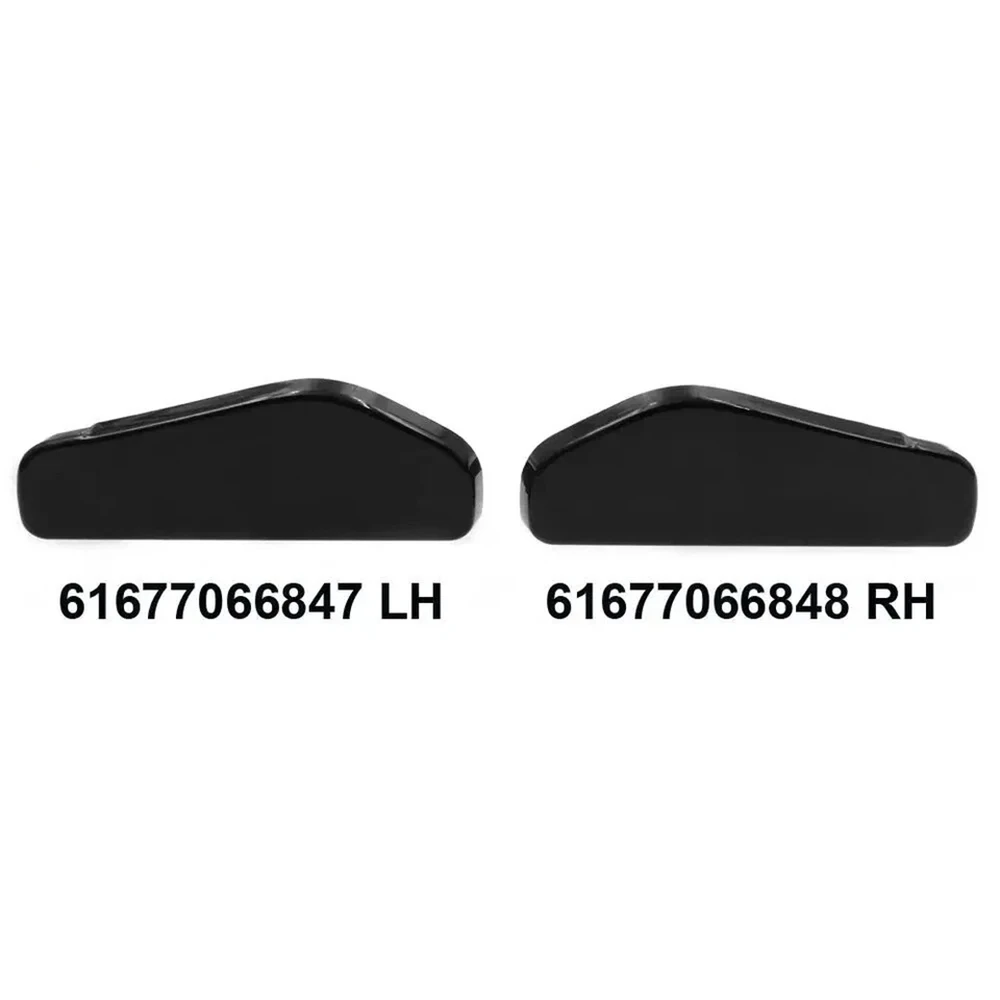 

for BMW 3 Series E46 Sedan Wagon Front Bumper Headlights Lamp Washer Spray Cleaning Actuator Cover Cap 61677066847 61677066848