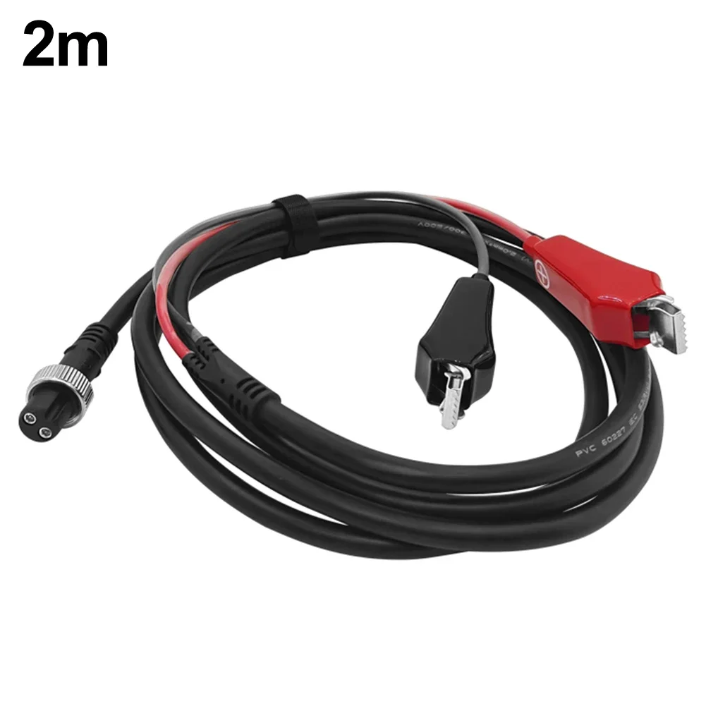 1pc Sea Fishing Electric Fishing Reel Power Cord FOr-DAIWA For-MIYA 300/750MJ Fishing Reel 2 Hole Power Extension Cord 150-300cm