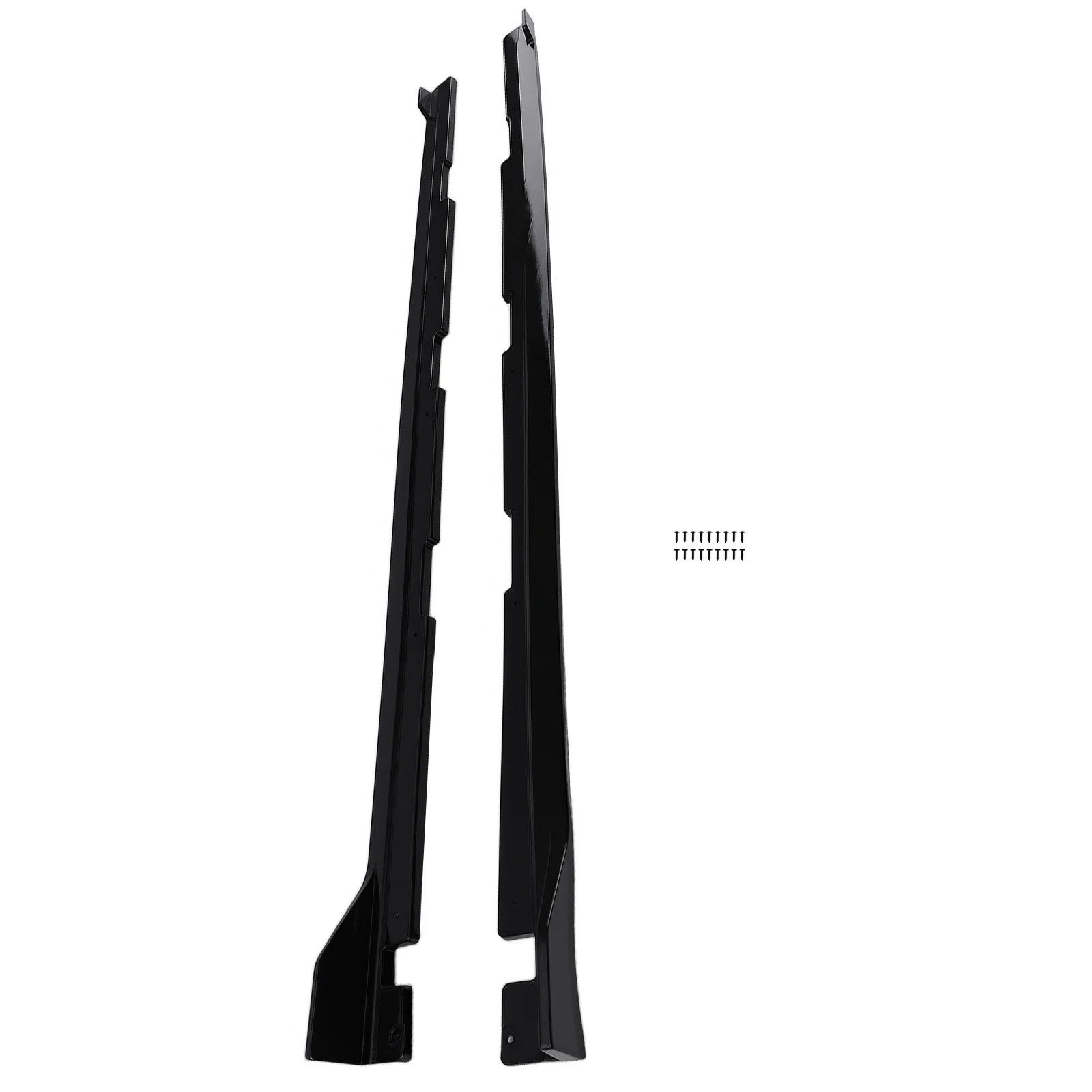 

Side Skirt Extension Body Kit Panel for Honda Civic 2016-2021 10th Gen Black ABS