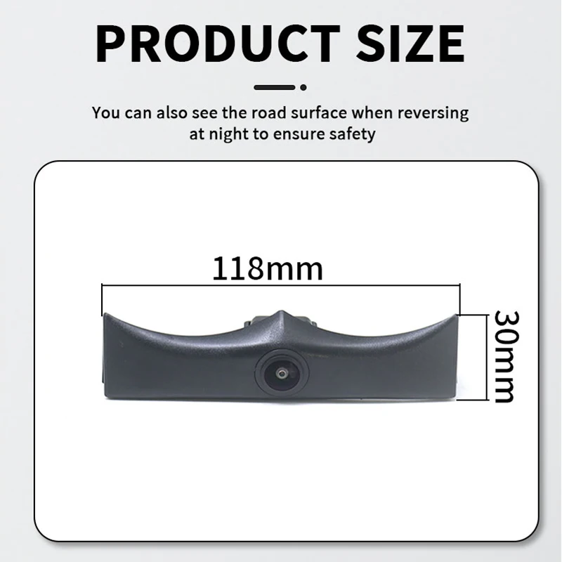 170° AHD Car Front View Camera For Audi A4 A4L B8 B9 8W 2016 2017 2018 2019 2020 Waterproof Night Vision Vehicle Camera