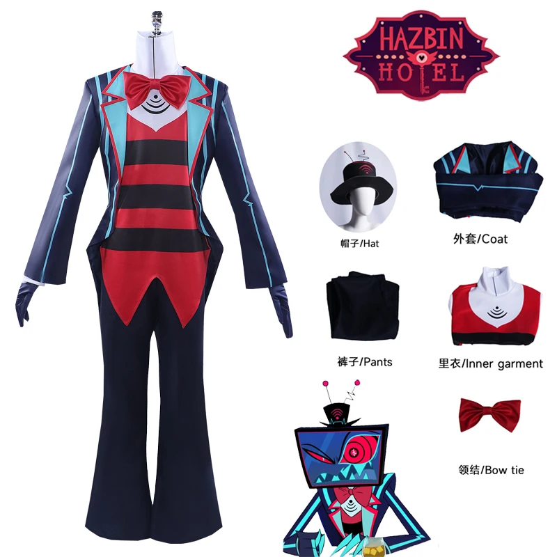 

Hell Inn Cos Suit Charlie Chenxing TV Demon Vaux Cosplay Suit Two-dimensional Animation Suit