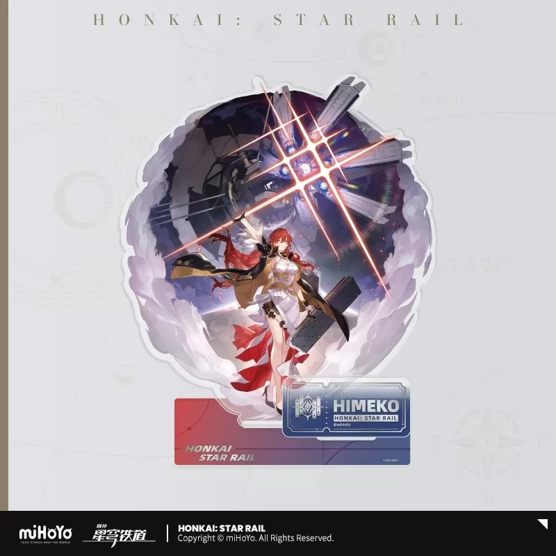 Spel Mihoyo Honkai Star Rail Stand-Up Serie Acryl Stand-Up Teken-Wijsheid Van Het Lot Van De Modieuze Nieuwe Anime Ornamenten