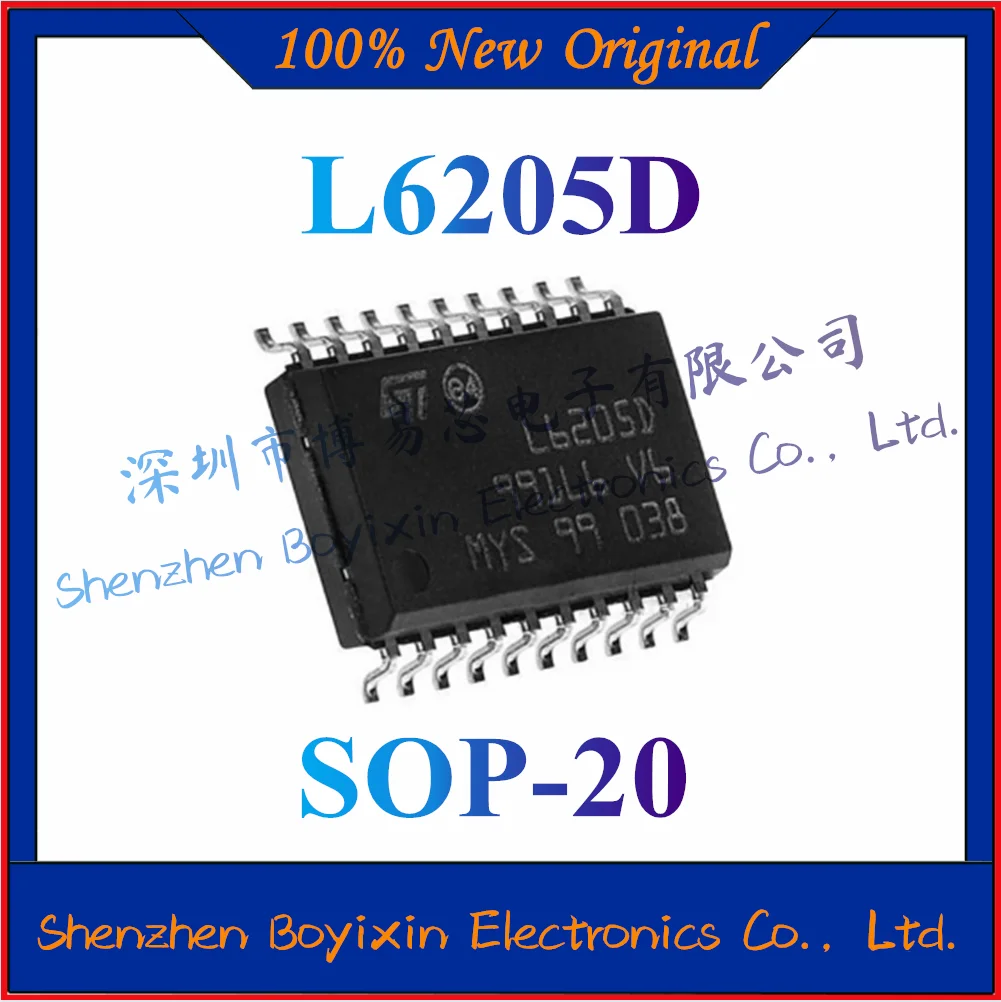 

Новая оригинальная микросхема драйвера двигателя 100% L6205D