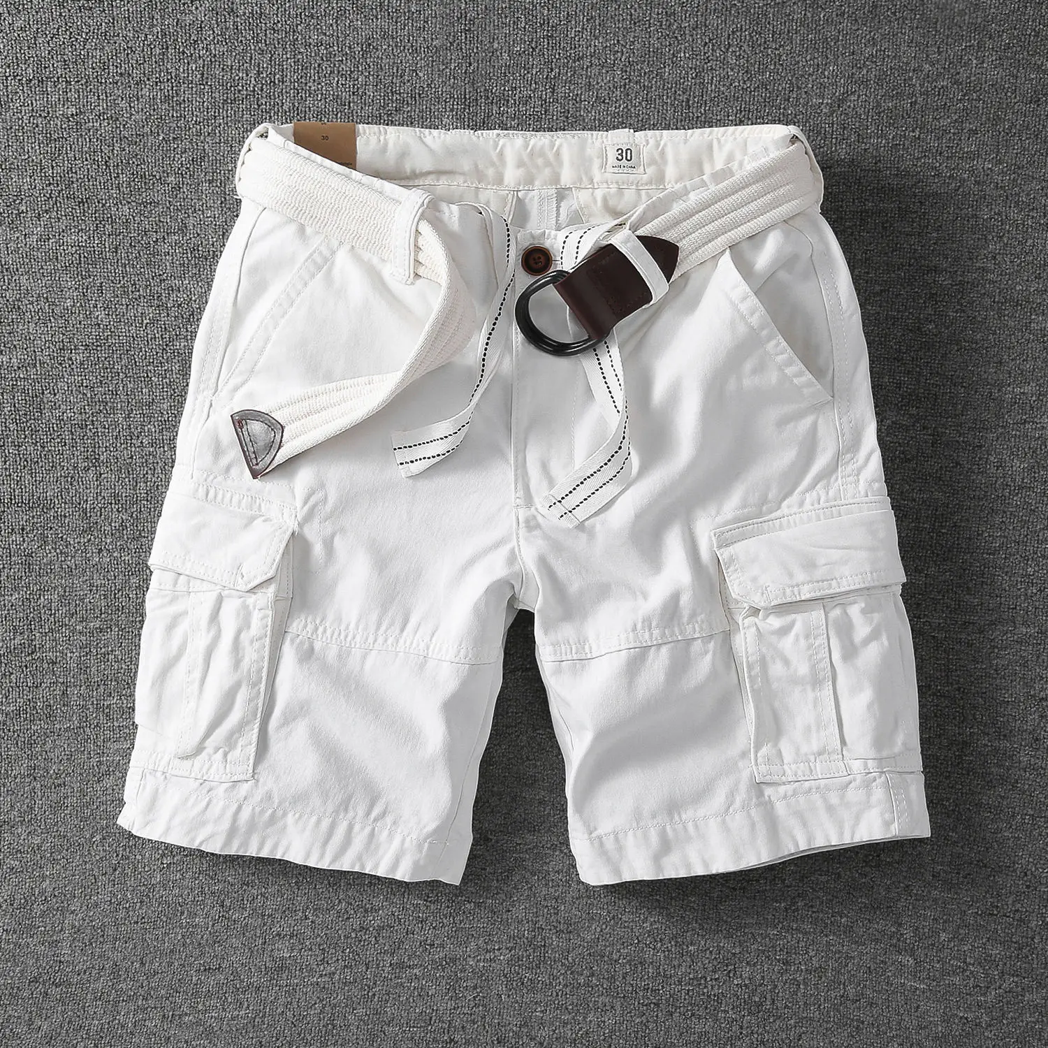 White (without belt)