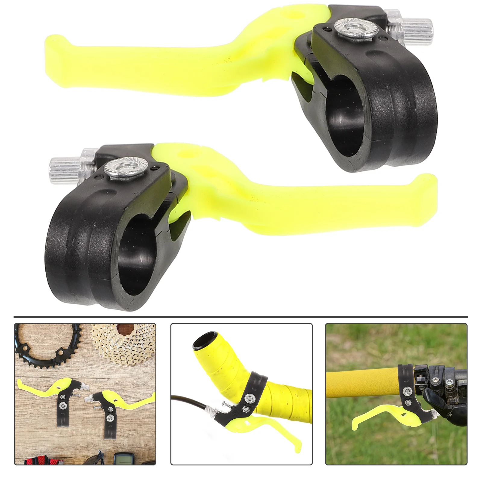 

Three-finger Brake Handle Kids Bike Component Bicycle Lever Levers Plastic Glue Child