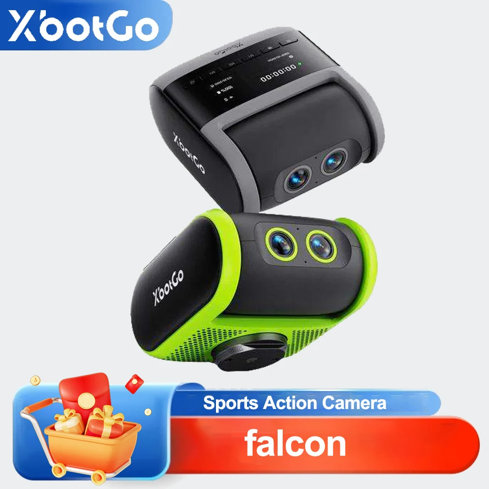 

XBOTGO Falcon AI: Спортивная камера с автоматическим отслеживанием, записью 4K и прямой трансляцией на несколько платформ