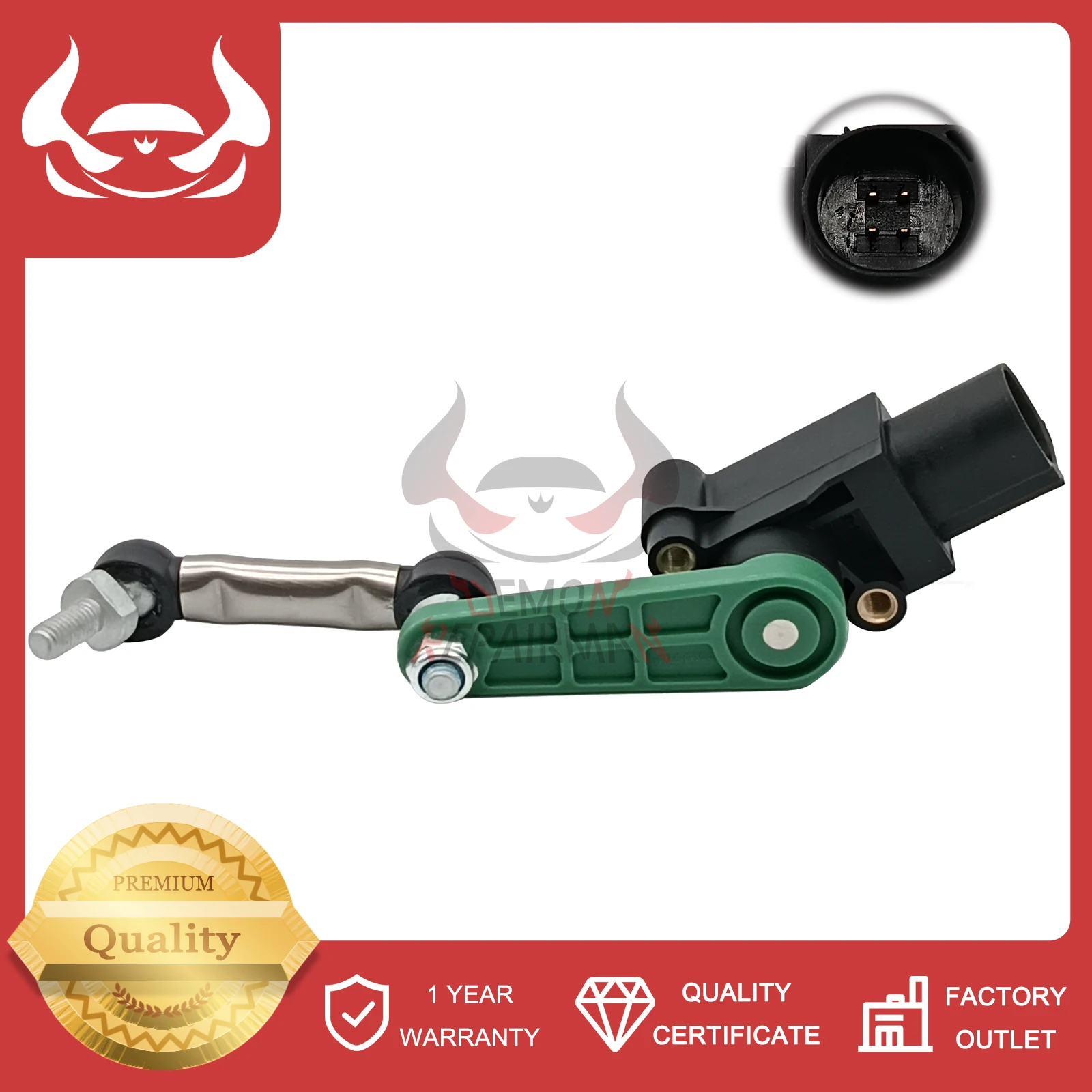 Durable Suspension Level Sensor 6006514-00-B 600651400A Compatible With Tesla Model S 2012-2016 Front Height Sensor