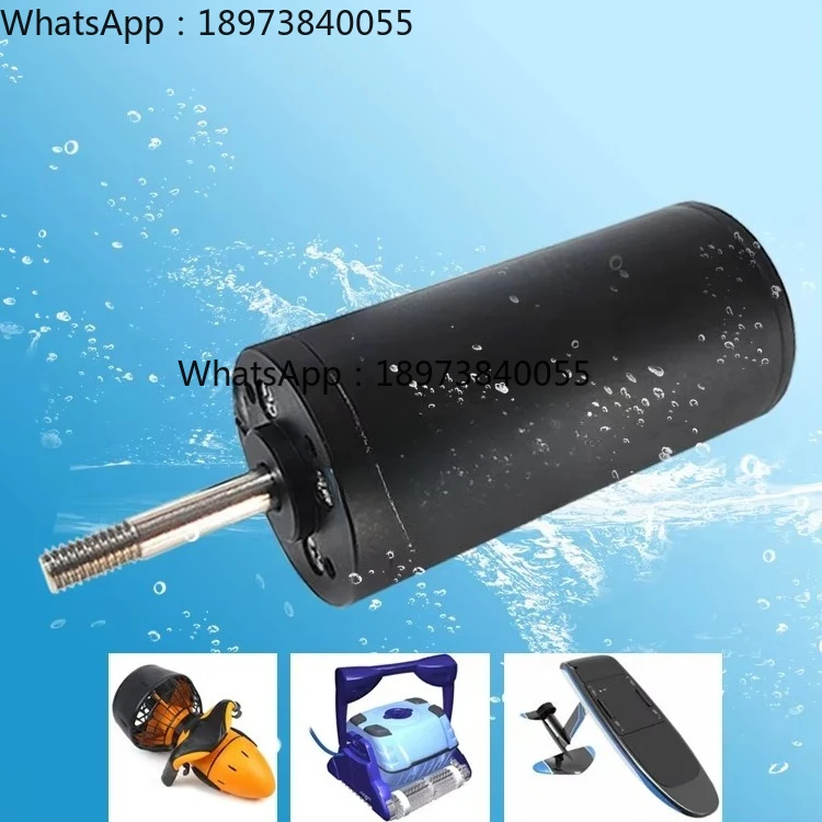DMKE IP68 Waterproof Brushless DC Motor 12V 300W for Surfing Boat Underwater Thruster