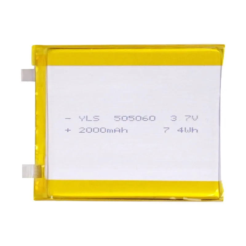 buy more will cheap 505060 lithium battery 3.7V2000mAh polymer cell rechargeable makeup mirror network red light battery