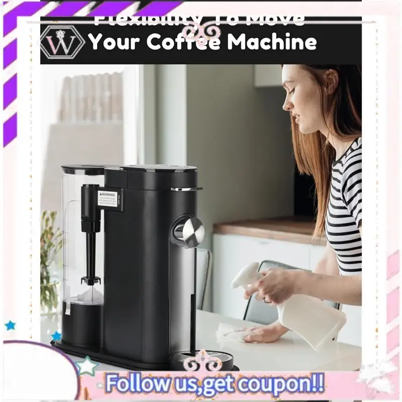 وسادة منزلقة بقاعدة مضادة للانزلاق A50F للنينجا PB051 وPB041-لصانعي القهوة ذات الخدمة الواحدة-مجموعة ملحقات انزلاقية ناعمة مثالية #4