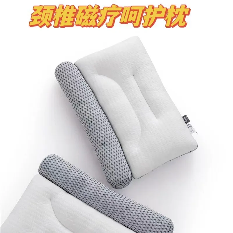 

1pcs Physiotherapy Magnetic Therapy Pillow Bed Sleep Protection Cervical Spine Pillow Core Prevent Stiff Neck