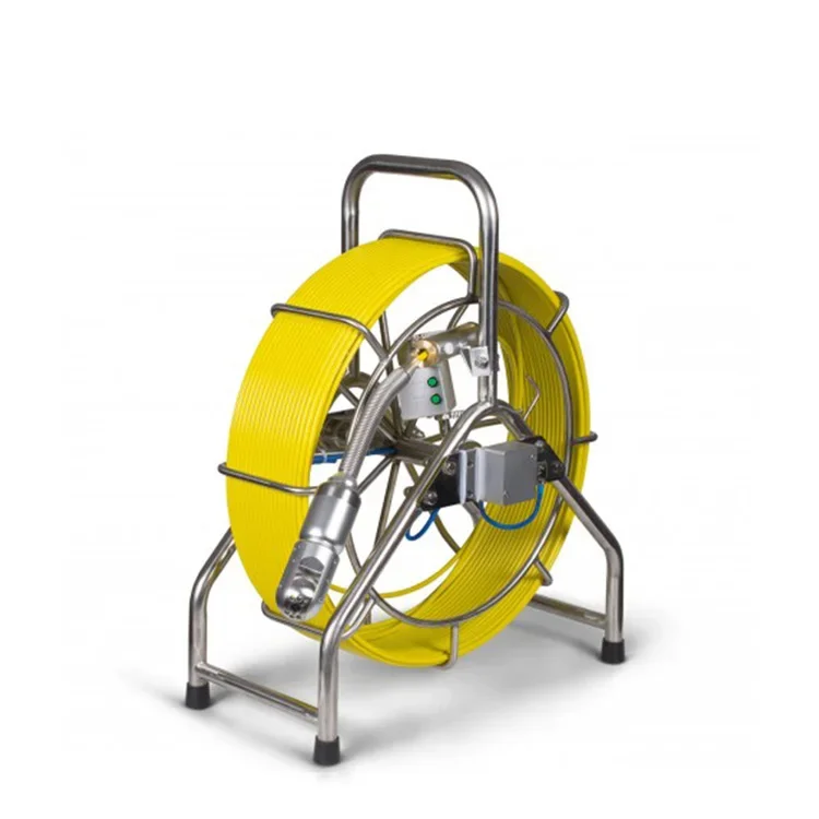 Boroscopio industrial de cable directo de fábrica con sistema de cámara serpentina de inspección de tuberías de alcantarillado de chimenea Dvr