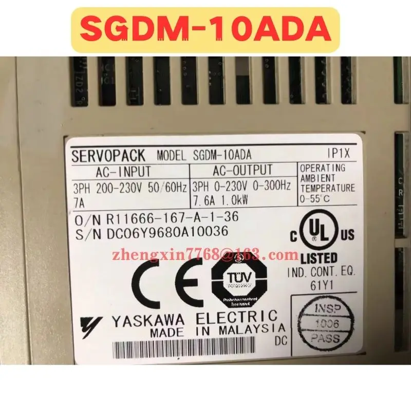 High-quality Goods Used Servo Drive SGDM-10ADA SGDM 10ADA Normal Function Tested OK