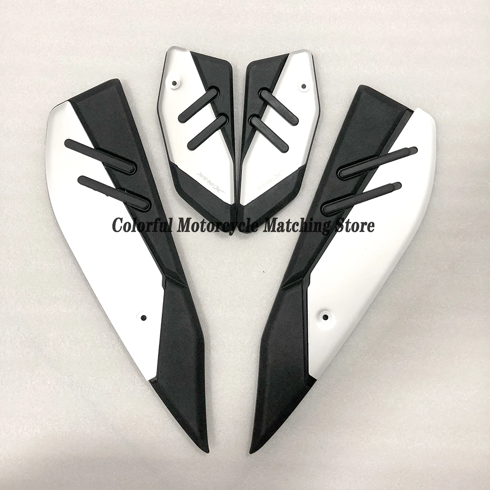 New For YAMAHA XMAX X-max 400 300 250 125 Xmax125 Xmax250 Xmax300 Xmax400 Motorcycle Foot Pegs Pad Pedal Rests Footpegs Footrest