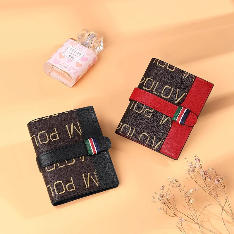 Card bag Woman 2024 new large capacity multi-card anti-degaussing high-end card collection bank small card clip change