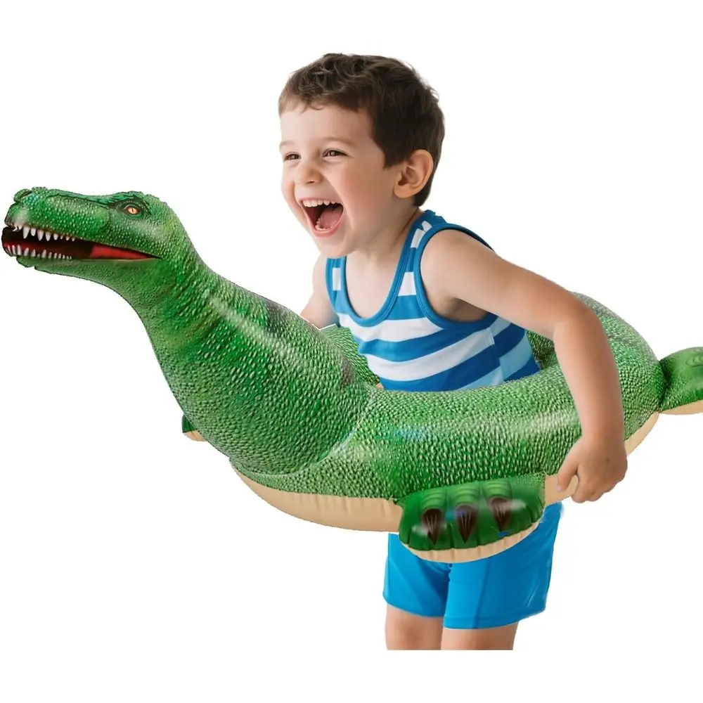 

Lielike Iatable Dinosaur Pool loats Kids, Swimming Pool Ring ，Kids Pool Toys or Toddlers Ages 3-12 Boys Girls