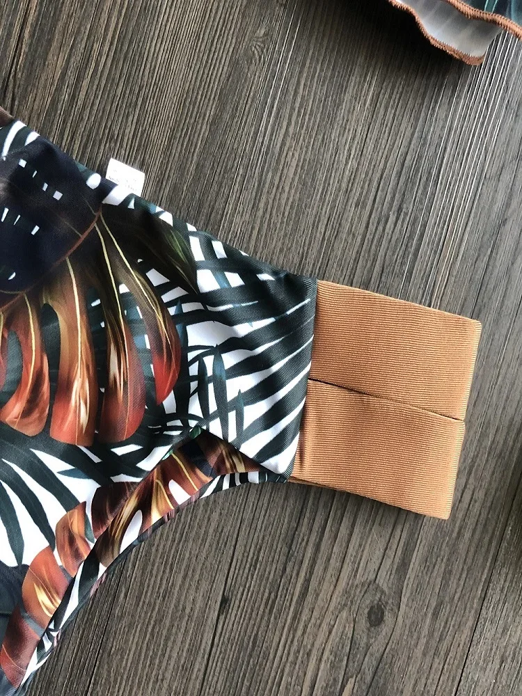 RUOTONGSEPT 新プッシュアップ 2023 ビキニセット女性水着フリル Biquini 水着セクシーなブラジリアンリブビーチウェア水着