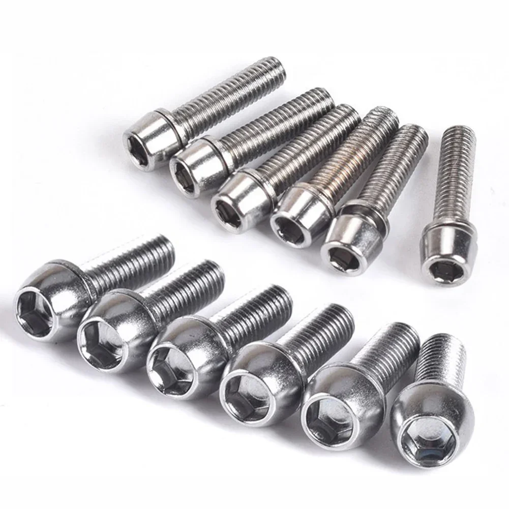 

Bicycle Steering Handlebar Stem Screws Bolts Hot Sale Colorful Stainless Steel M5*20mm M6*20mm Bicycle Accessories Parts