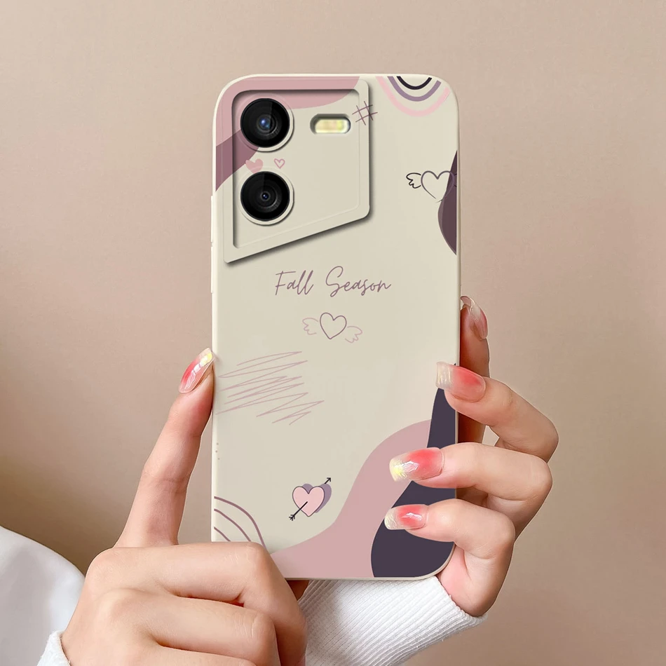 حافظة لهاتف Tecno Pova 5 Pro بلون الحلوى غطاء خلفي مطلي ناعم من السيليكون السائل لحماية الكاميرا لهاتف Tecno Pova5 Pro Funda