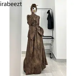 New Chinese Style 2023 New Women's Cool Senior Sense Popular Two-piece Female Autumn  Vestidos De Dos Piezas Mujer Elegantes