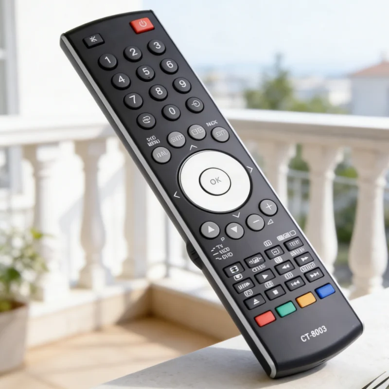 

Сменный пульт дистанционного управления для телевизора CT-8003, совместимый с 15V330DB 17WLT56B 19W330DB 19W331DB 19W331DG - простое управление