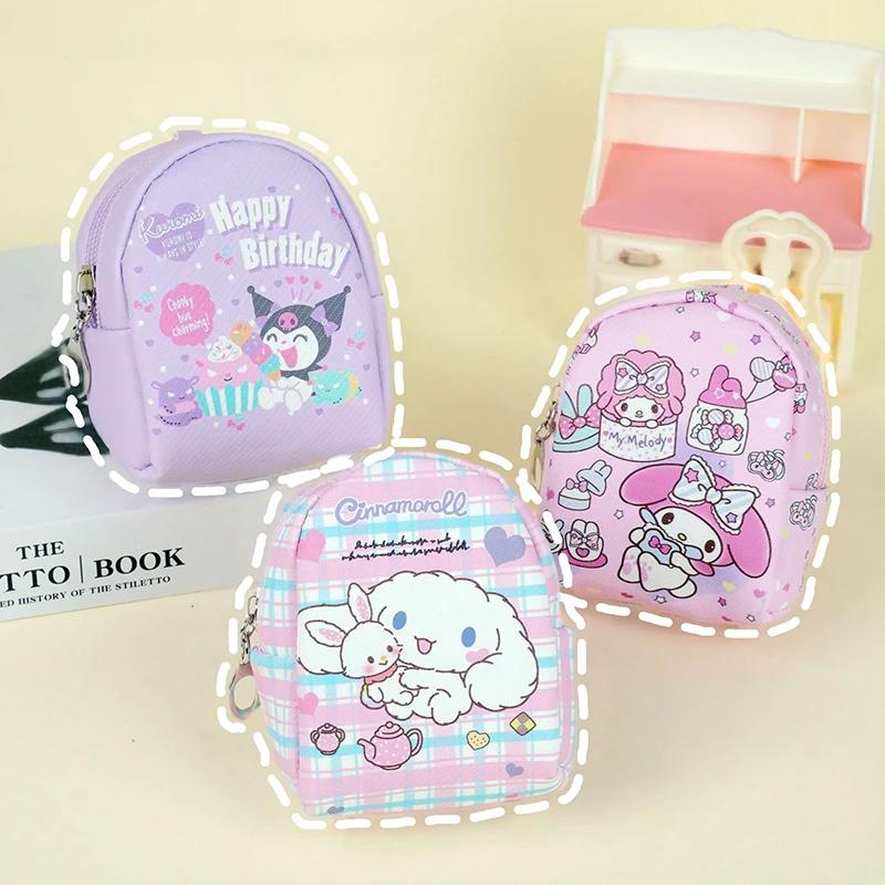 1pc Cute Sanrio Insulated Fashionable Lunch Bag - Reusable, Foldable, Zipper Closure, PU Material, Unlined