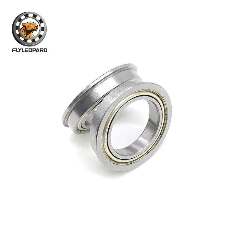 

4PCS F6805ZZ 25x37x7 mm Flange Deep Groove Ball Bearing Double Metal Shield (ZZ) - ABEC-3 Precision 15,000 RPM for Motors