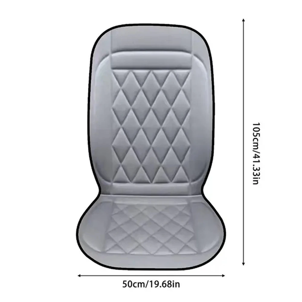 Winter Seat Heating 12V Car Cushion Car Heated Seat Mat Automotive Vehicle Driver Seat Cover with Heater