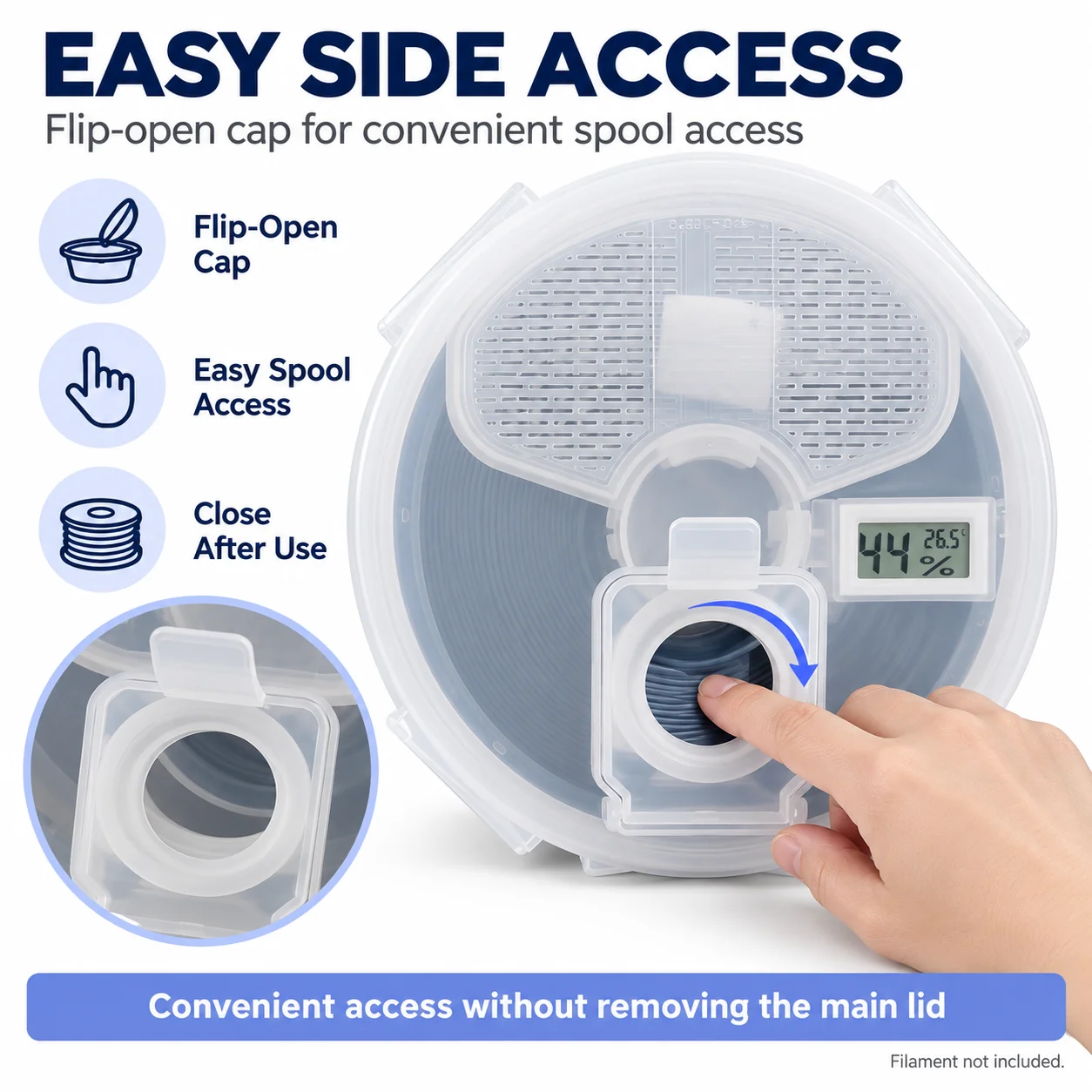 กล่องเก็บเส้นใยพิมพ์ 3 มิติ แบ - Enclosure 3D Printing บทวิจารณ์และราคา